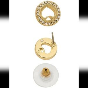 Kate Spade New York Spot The Spade Pave Halo Stud • 1 Single Earring